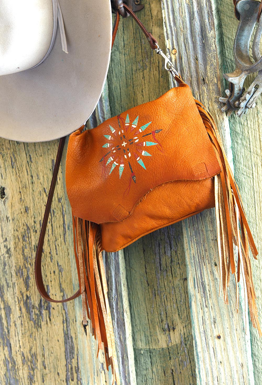 Arapaho Arrowshield Pouch | Patricia Wolf