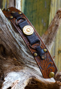 Shotgun Cuff Bracelet Tool Leather
