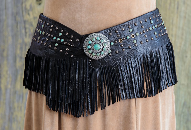 Bandalero Belt in Black | Patricia Wolf