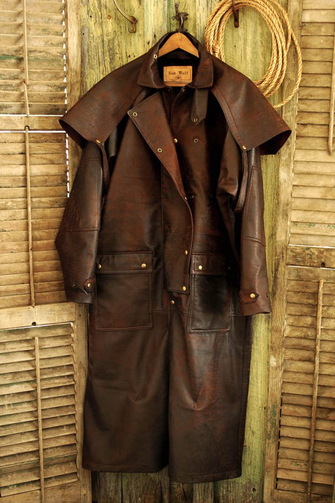 Leather Outback Duster | Patricia Wolf